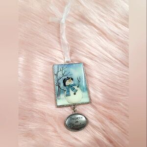 Believe in Miracles Christmas Ornament